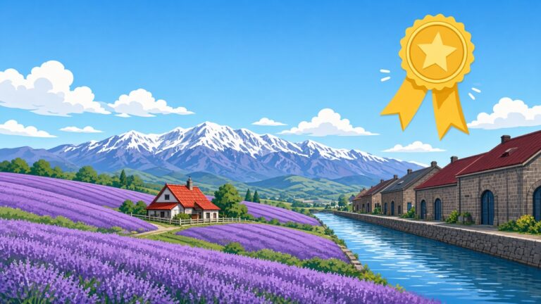 北海道又是第一!連續 18 年蟬聯「最有魅力都道府縣」 北海道薰衣草田、雪山與運河風景